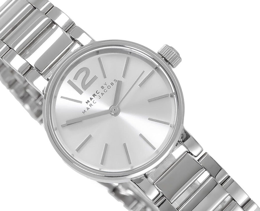 Marc Jacobs Peggy Silver Dial Silver Steel Strap Watch for Women - MBM3404 Buy Now By Marc Jacobs