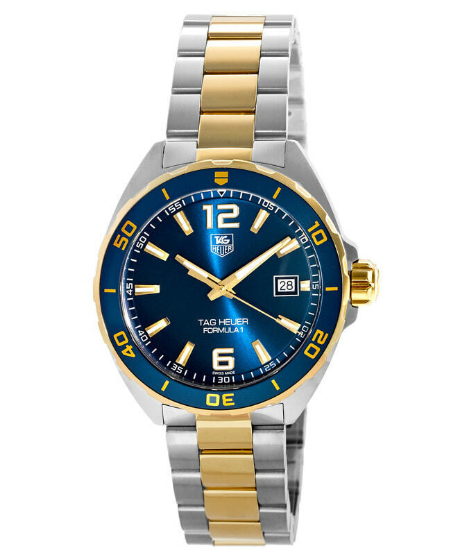 Tag Heuer Formula 1 Analog Blue Dial Two Tone Steel Strap Watch for Men - WAZ1120.BB0879 Buy Now By Tag Heuer
