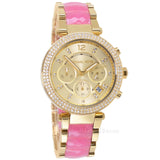 Michael Kors Parker Gold Dial Two Tone Steel Strap Watch for Women - MK6363 Buy Now By Michael Kors