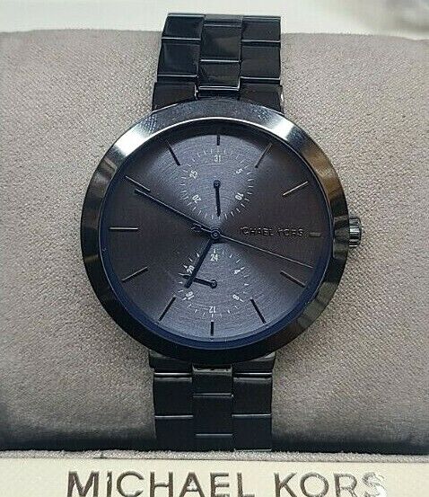 Michael Kors Garner Chronograph Quartz Blue Dial Blue Steel Strap Watch For Women - MK6410 Buy Now By Michael Kors