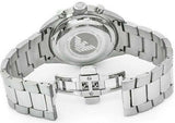 Emporio Armani Sportivo Chronograph Black Dial Silver Stainless Steel Watch For Men - AR0585 Buy Now By Emporio Armani