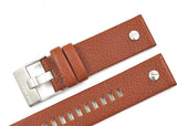 Diesel SBA Dual Time Black Dial Brown Leather Strap Watch For Men - DZ7264 Buy Now By Diesel