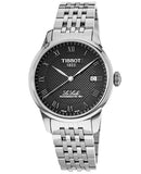 Tissot Le Locle Powermatic 80 Black Dial Silver Steel Strap Watch For Men - T006.407.11.053.00 Buy Now By Tissot
