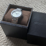 Michael Kors Gabbi Quartz Crystals Silver Dial Silver Steel Strap Watch For Women - MK3984 Buy Now By Michael Kors