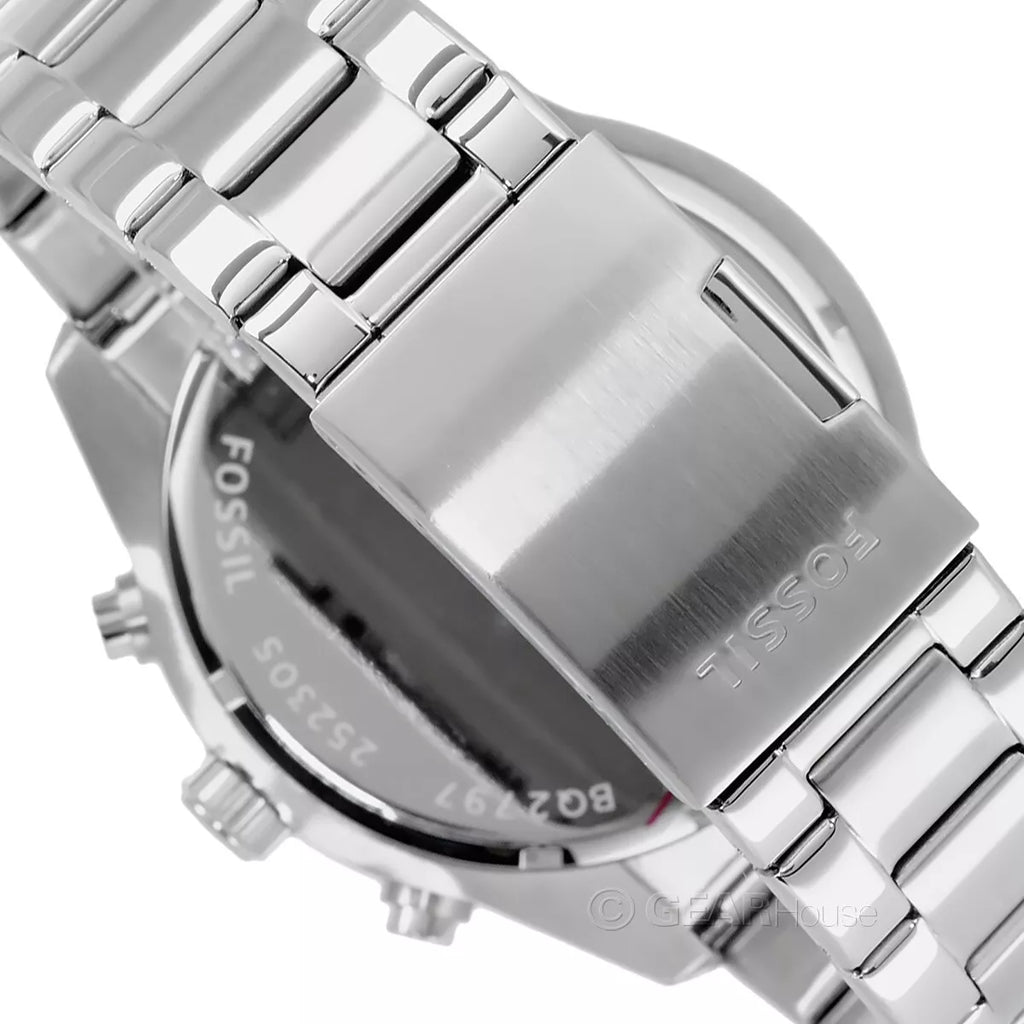 Fossil Brox Multifunction Black Dial Silver Steel Strap Watch for Women - BQ2797 Buy Now By Fossil