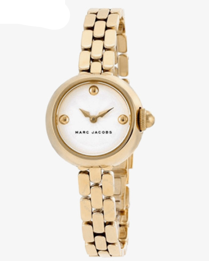 Marc Jacobs Courtney White Dial Gold Steel Strap Watch for Women - MJ3457 Buy Now By Marc Jacobs