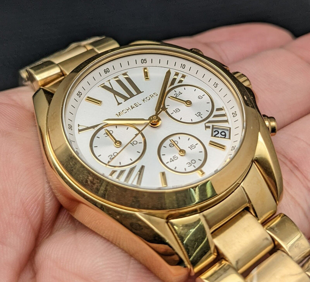 Michael Kors Lexington Quartz Gold Dial Gold Steel Strap Watch For Women - MK6267 Buy Now By Michael Kors