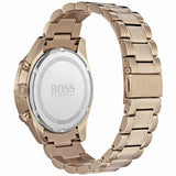 Hugo Boss Trophy Grey Dial Rose Gold Steel Strap Watch for Men - 1513632 Buy Now By Hugo Boss