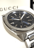 Gucci GG2570 Quartz Blue Dial Silver Steel Strap Watch For Men - YA142303 Buy Now By Gucci