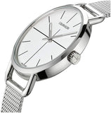 Calvin Klein Even White Dial Silver Mesh Bracelet Watch for Women - K7B23126 Buy Now By Calvin Klein