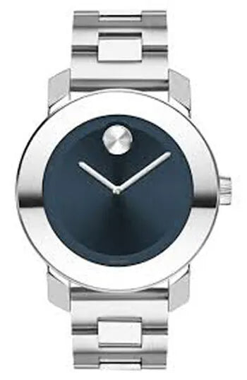 Movado Bold Blue Dial Silver Steel Strap Watch for Women - 3600396 Buy Now By Movado