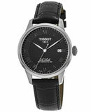 Tissot Le Locle Powermatic 80 Black Dial Black Leather Strap Watch For Men - T006.407.16.053.00 Buy Now By Tissot