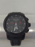 Burberry The Endurance Chronograph Black Dial Black Rubber Strap Watch For Men - BU9802 Buy Now By Burberry