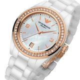 Emporio Armani Ceramica Mother of Pearl Dial White Ceramic Dial Watch For Women - AR1472 Buy Now By Emporio Armani