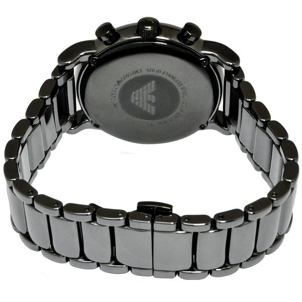 Emporio Armani Luigi Chronograph Black Dial Black Stainless Steel Watch For Men - AR1507 Buy Now By Emporio Armani