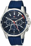Tommy Hilfiger Mason Blue Dial Blue Rubber Strap Watch for Men - 1791791 Buy Now By Tommy Hilfiger