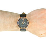 Coach Sullivan Chronograph Black Dial Black Leather Strap Watch for Men - 14602087 Buy Now By Coach