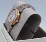 Michael Kors Abbey Three-Hand White Dial Two Tone Steel Strap Watch for Women - MK4616 Buy Now By Michael Kors