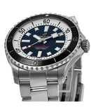 Breitling Superocean Automatic 44mm Blue Dial Silver Steel Strap Watch for Men - A17376211C1A1 Buy Now By Breitling