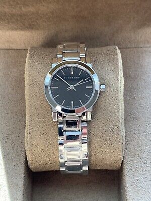 Burberry The City Black Dial Silver Steel Strap Watch for Women - BU9201 Buy Now By Burberry