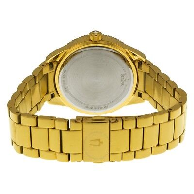 Bulova Multi Function Gold Dial Gold Steel Strap Watch for Women - 97N102 Buy Now By Bulova