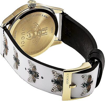 Gucci G Timeless Quartz White Dial White Leather Strap Watch For Women - YA1264109 Buy Now By Gucci