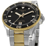 Tissot Seastar 1000 Black Dial Two Tone Steel Strap Watch For Men - T120.410.22.051.00 Buy Now By Tissot