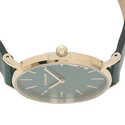Coach Green Dial Green Leather Strap Watch for Women - 14503383 Buy Now By Coach
