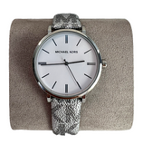 Michael Kors Addyson Quartz White Dial Gray Leather Strap Watch for Women - MK2951 Buy Now By Michael Kors