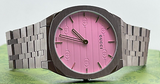 Gucci 25H Quartz Pink Dial Silver Steel Strap Watch for Women - YA163410 Buy Now By Gucci