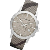 Burberry The City Smoked Brown Dial Brown Leather Strap Watch for Men - BU9361 Buy Now By Burberry
