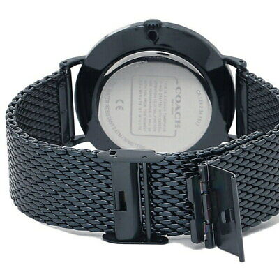 Coach Charles Blue Dial Blue Mesh Bracelet Watch for Men - 14602146 Buy Now By Coach