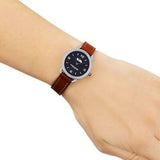 Coach Delancey Black Dial Brown Leather Strap Watch for Women - 14502792 Buy Now By Coach