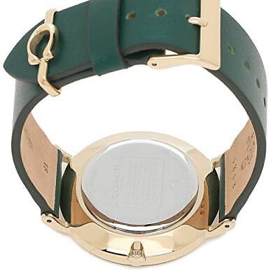 Coach Green Dial Green Leather Strap Watch for Women - 14503383 Buy Now By Coach