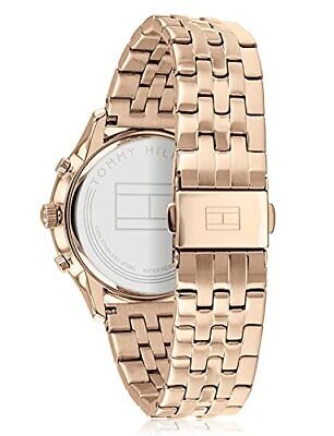 Tommy Hilfiger Ari Diamonds Silver Dial Rose Gold Steel Strap Watch for Women - 1781978 Buy Now By Tommy Hilfiger