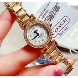 Coach Madison White Dial Gold Steel Strap Watch for Women - 14502403 Buy Now By Coach