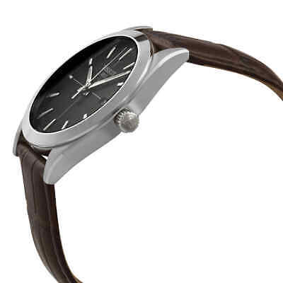 Tissot Gentlemen Black Dial Brown Leather Strap Watch for Men - T127.410.16.051.01 Buy Now By Tissot