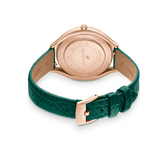 Swarovski Crystalline Aura Green Dial Green Leather Strap Watch for Women - 5644078 Buy Now By Swarovski