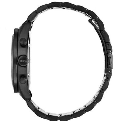 Hugo Boss Professional Black Dial Black Steel Strap Watch for Men - 1513528 Buy Now By Hugo Boss