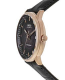Mido Commander Automatic Black Dial Black Leather Strap Watch For Men - M021.407.36.411.00 Buy Now By Mido