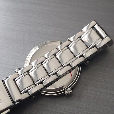 Guess Park Ave White Dial Silver Steel Strap Watch for Women - W0767L1 Buy Now By Guess