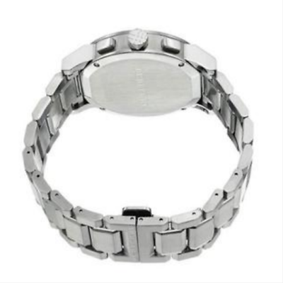 Burberry City Chronograph White Dial Silver Steel Strap Watch For Women - BU9700 Buy Now By Burberry