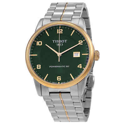 Tissot Luxury Powermatic 80 Green Dial Silver Steel Strap Watch For Men - T086.407.22.097.00 Buy Now By Tissot