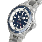 Breitling Superocean Automatic 42mm Blue Dial Silver Steel Strap Watch for Men - A17375E71C1A1 Buy Now By Breitling