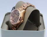 Fossil Rye Automatic Skeleton Rose Gold Dial Rose Gold Steel Strap Watch for Women - BQ3754 Buy Now By Fossil