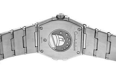 Omega Constellation Quartz Diamonds Silver Dial Silver Steel Strap Watch for Women - 123.15.27.60.55.004 Buy Now By Omega