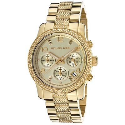 Michael Kors Runway Gold Dial Gold Steel Strap Watch for Women - MK5826 Buy Now By Michael Kors
