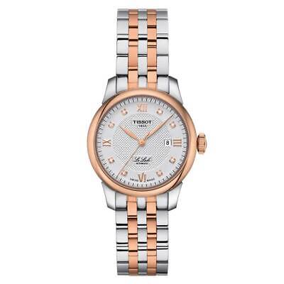 Tissot Le Locle Lady Automatic Diamonds Silver Dial Two Tone Steel Strap Watch For Women - T006.207.22.036.00 Buy Now By Tissot