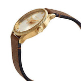 Gucci G Timeless Quartz Silver Dial Brown Leather Strap Watch For Women - YA1265022 Buy Now By Gucci