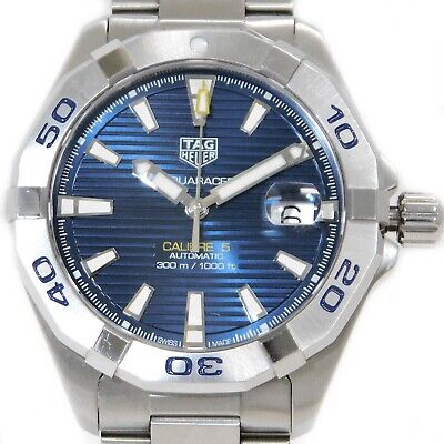 Tag Heuer Aquaracer Automatic Blue Dial Silver Steel Strap Watch for Men - WBD2112.BA0928 Buy Now By Tag Heuer